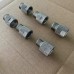 Stainless Steel Female to Male Threaded Adapter CNC Convertor 5/8x28 to .578x28 9/16x24 13.5x1LH 14x1LH 14.5x1LH, 1/2x28 13.5x1L