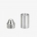 6L 1.063 OD 7/8 ID Tube 1/2-28 and 5/8-24 Thread + 7x Stainless Steel Cups Fuel Filter Napa 4003 Wix 24003 Oil Solvent Trap