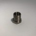 Stainless Steel 1/2-28 ID Female to 5/8-24 OD Male Threaded Adapter 1/2x28 Internal to 5/8x24 External Threads CNC Convertor